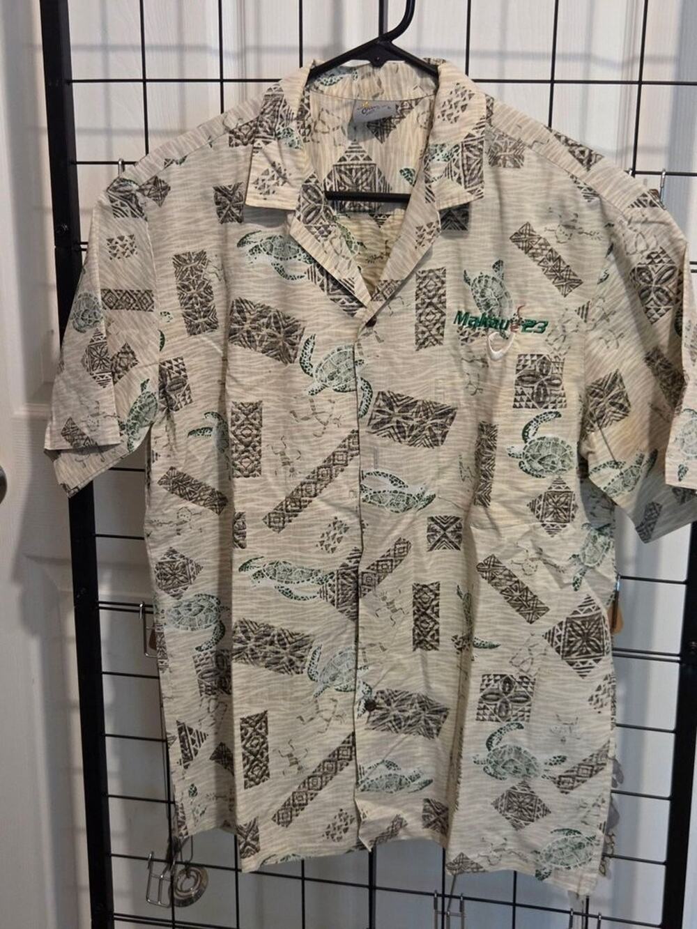 Royal Creations Hawaiian Aloha Shirt - Turtle Print
